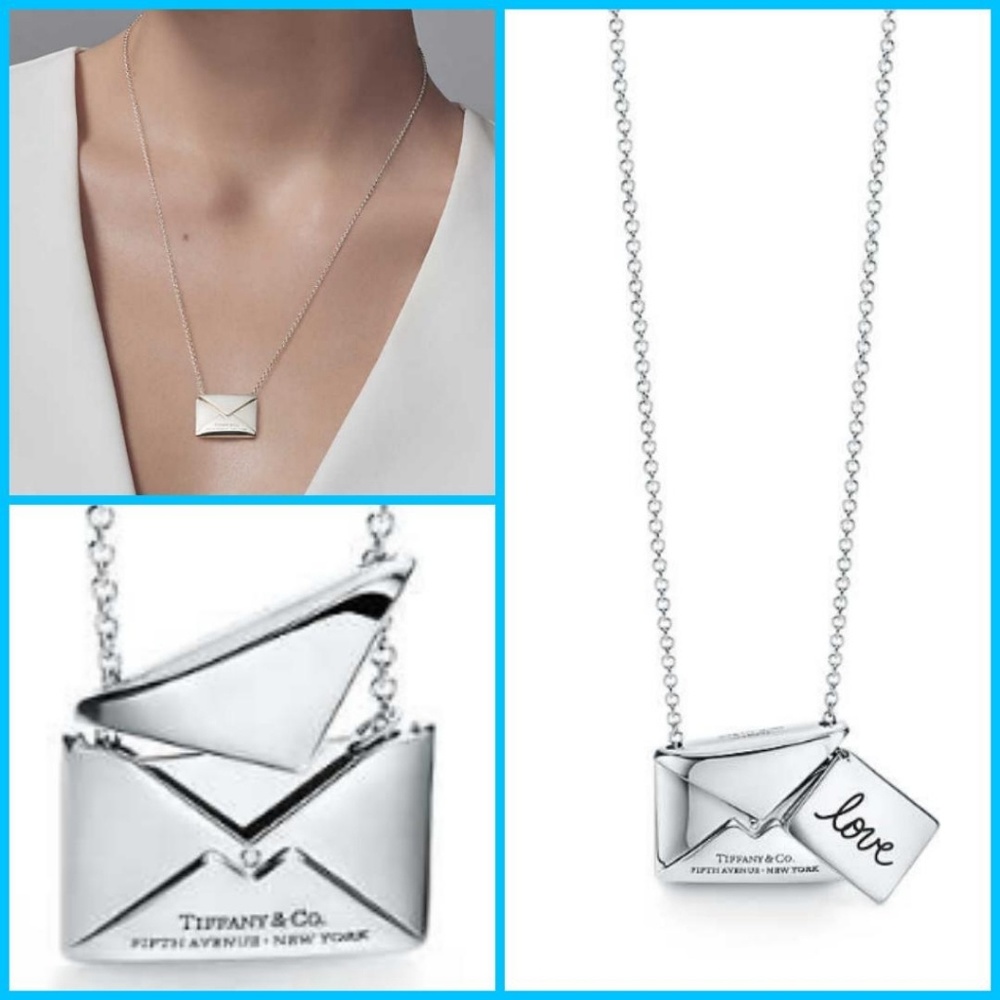 Tiffany Love Letter Necklace
